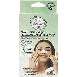 Bee Beauty Aloe Vera Siyah Nokta Karşıtı 6'lı Yüz Temizleme Bandı