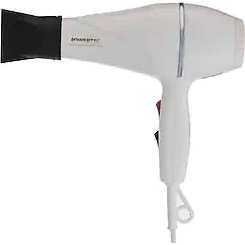 Powertec TR-501 Turbo Profesyonel 2500 W Fön Makinesi Beyaz