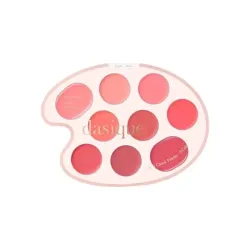 Kazan Hobi 9 Renkli Ruj ve Allık Paleti Mood Painting Lip & Cheek Palette (#02 Coral Coloring) - Çok Renkli