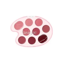 Mey İthalat 9 Renkli Ruj ve Allık Paleti Mood Painting Lip & Cheek Palette (04 Rose Coloring) - Çok Renkli