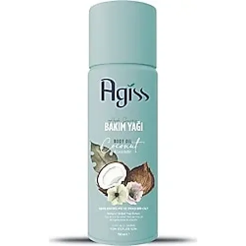 Agiss Ağda Sonrası Temizleme Bakım Yağı Hindistan Cevizi & Kakao 150 ml