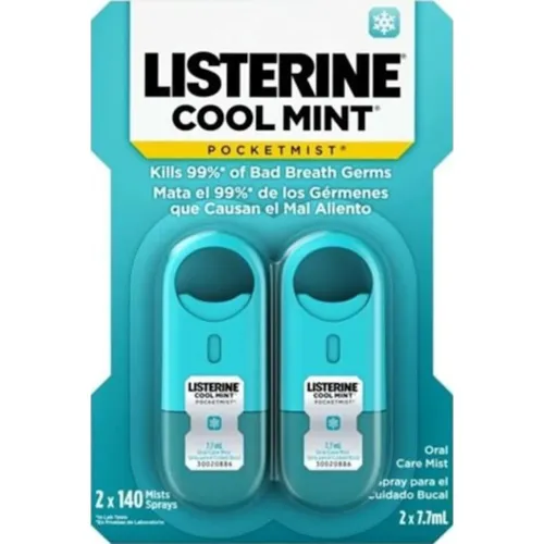 Listerine Cool Mint 7.7 ml 2 Adet Nefes Tazeleyici Sprey