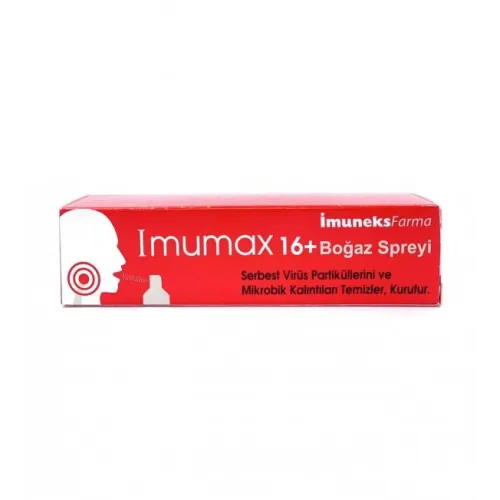 Imumax 16+ 30 ml Boğaz Spreyi