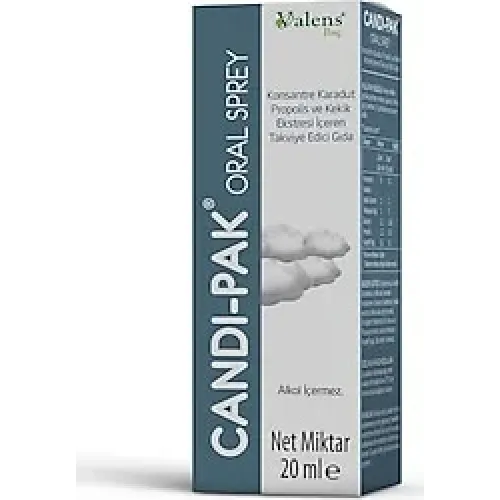 Valens Candi-Pak Ağız İçi Bakım Sprey 20 ml