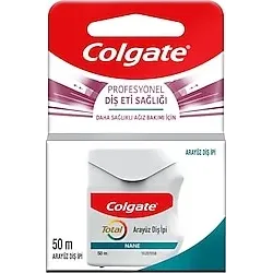 Colgate Total Profesyonel Diş Eti Sağlığı Nane Aromalı 50 m Diş İpi