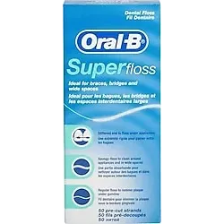 Oral-B Super Floss 50'li Diş İpi