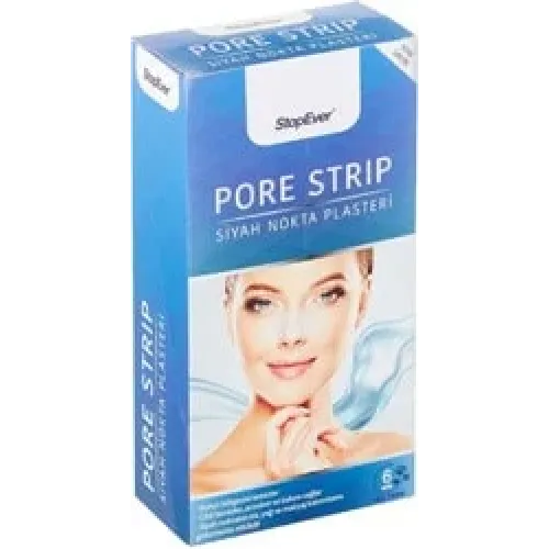 StopEver Pore Strip 6'lı Siyah Nokta Burun Plasteri