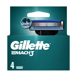 Gillette Mach3 Yedek Tıraş Bıçağı 4 Adet