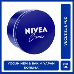 Nivea Creme Nemlendirici Bakım Kremi 250 ml El Yüz Vücut
