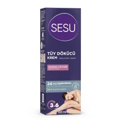Sesu Tüy Dökücü Krem Hassas Ciltler 100 gr