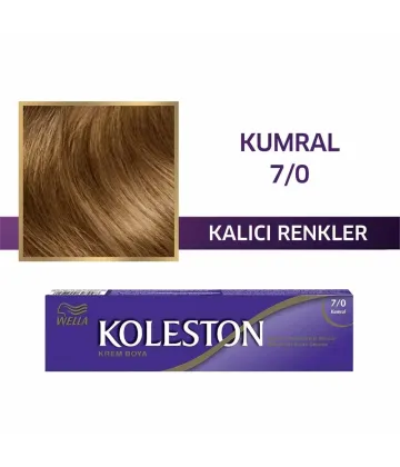 Wella Koleston Single Tüp Boya 7/0 Kumral