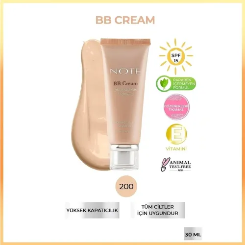 Note BB Krem No: 200
