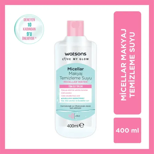 Watsons Micellar Makyaj Temizleme Suyu 400 ml
