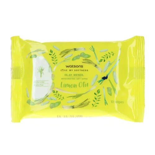 Watsons Islak Mendil Limon Otlu 3x10 Adet
