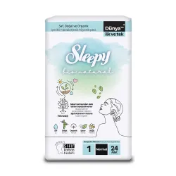 Sleepy Bio Natural Süper Ekonomik Normal 24'lü