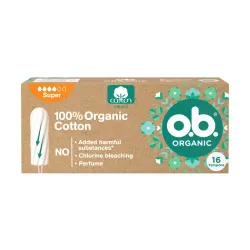 Ob Organik Tampon Super 16 Adet