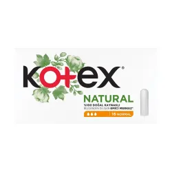 Kotex Natural Normal Tampon 16 Adet