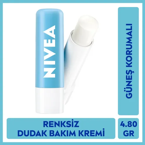Nivea Dudak Bakım Kremi Hydro Care 4,8 g 24 Saat Nem SPF 15