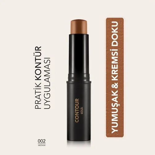 Flormar Contour Stick Kremsi Dokulu Kontür Kalemi No: 02 Medium