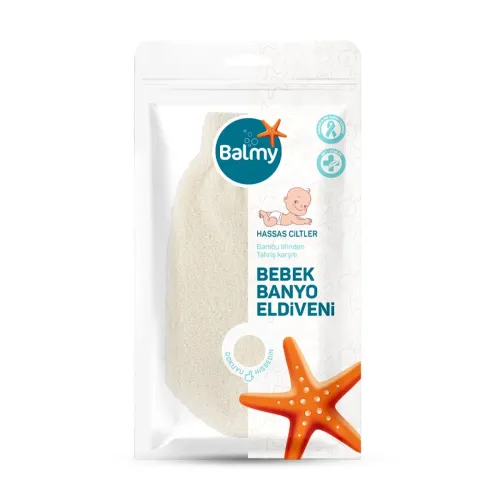 Balmy Bebek Banyo Eldiveni