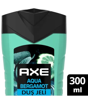 Axe Premium Collection Duş Jeli Aqua Bergamot 3in1 Vücut Saç Yüz 300 ml