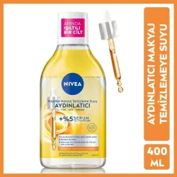 Nivea Aydınlatıcı Micellar Makyaj Temizleme Suyu 400 ml