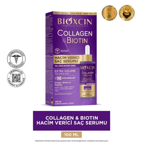 Bioxcin Saç Serum Collagen Biotin 100 ml