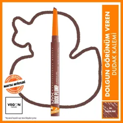 Nyx Professional Makeup Duck Plump Dolgun Görünüm Veren Dudak Kalemi Nude Flip