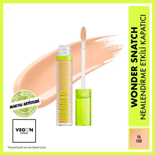 Nyx Professional Makeup Wonder Snatch Nemlendirme Etkili Kapatıcı 06 Fair