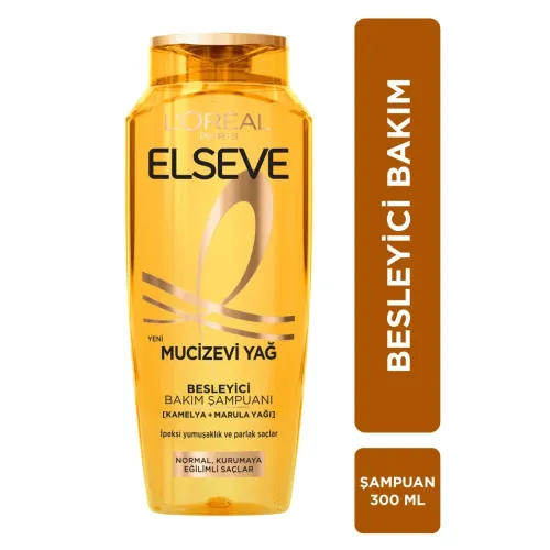 Elseve Şampuan Mucizevi Yağ Besleyici 300 ml