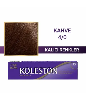 Wella Koleston Single Tüp Boya 4/0 Kahve