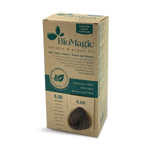 Biomagic Saç Boyası Koyu Kumral No: 6.00