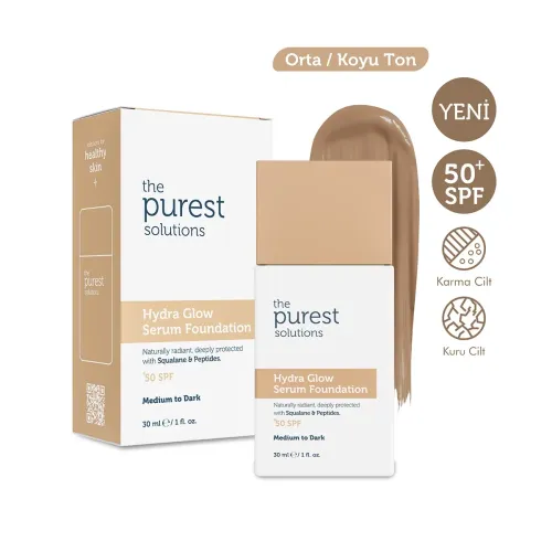 The Purest Solutions Hydra Serum Fondöten Medium 30 ml