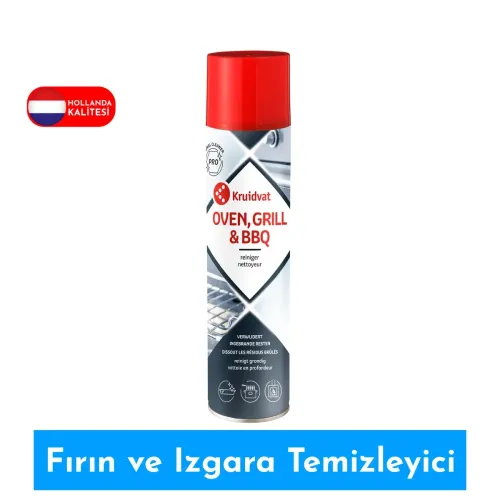Kruidvat Güçlü Fırın & Izgara Yağ Çözücü Temizleyici 500 ml