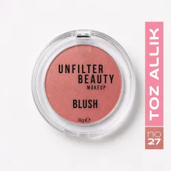Unfilter Beauty Toz Allık No: 27 Sedefli Mercan