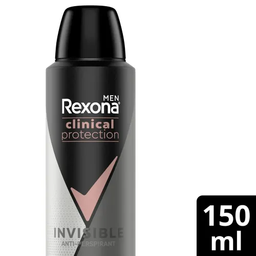 Rexona Men Clinical Invisible Deodorant 150 ml