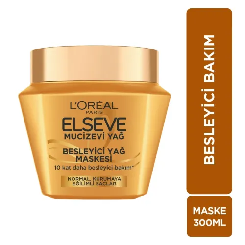 L'Oreal Paris Elseve Mucizevi Yağ Maske 300 ml