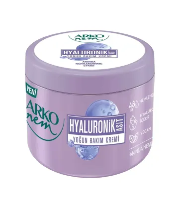 Arko Nem Hyaluronik Asit Yoğun Bakım Kremi 400 ml