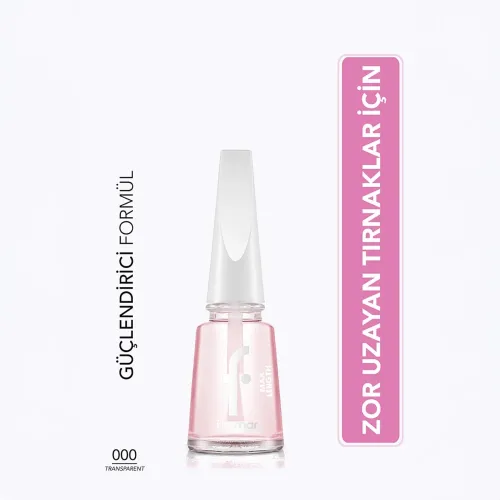 Flormar Max Lenght Uzamaya Yardımcı Oje Bazı