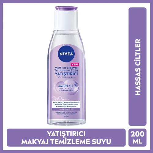 Nivea Micellar Makyaj Temizleme Suyu Hassas Ciltler 200 ml