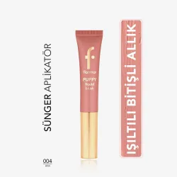 Flormar Puffy Liquid Aydınlık Bitişli Sünger Aplikatörlü Likit Kontür 007 Passion
