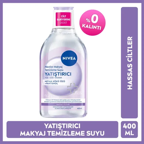 Nivea Yatıştırıcı Micellar Makyaj Temizleme Suyu 400 ml