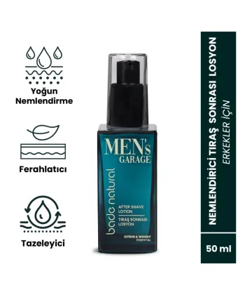 Bade Natural Men's Garage Tıraş Sonrası Losyon 50 ml