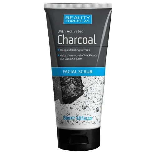 Beauty Formulas Charcoal Facial Scrub 150 ml