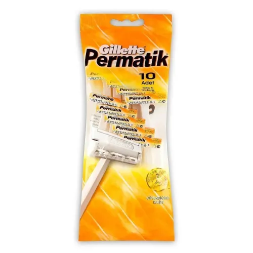 Permatik Kullan-At Tıraş Bıçağı 10 Adet