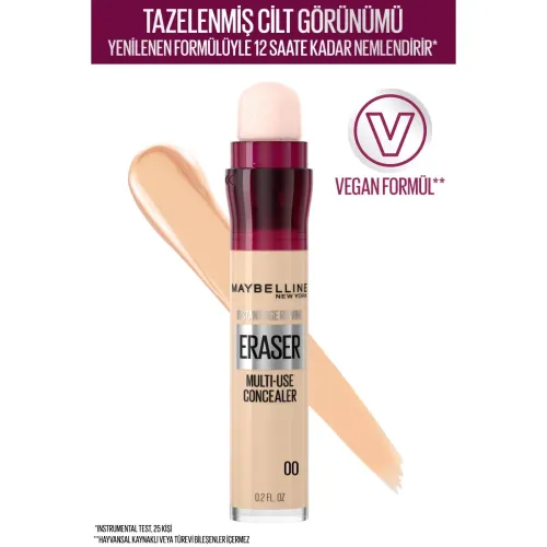 Maybelline New York Instant Eraser Anti Age Kapatıcı No: 00 Ivory