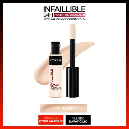 L'Oreal Paris Infaillible 24H Kapatıcı 322