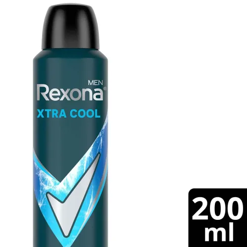 Rexona Men Erkek Sprey Deodorant Xtra Cool 72 Saat Kesintisiz Üstün Koruma 200 ml