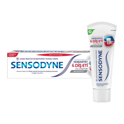 Sensodyne Hassasiyet & Diş Eti Beyazlatıcı Diş Macunu 75 ml