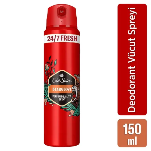 Old Spice Bearglove Erkek Sprey Vücut Deodorantı 150 ml